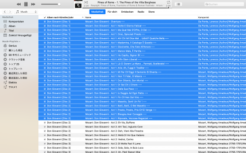 「itunes - 曲名 - 一斉編集」の質問画像