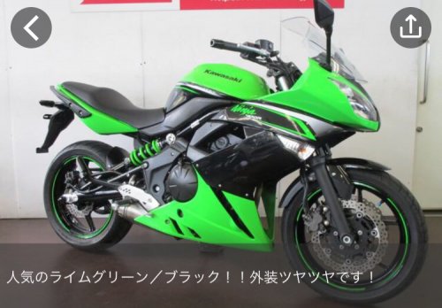 「この写真のフロントマスクが黒のバイクとフ」の補足画像1