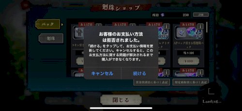 「Appleで支払い処理が出来ないですがど」の質問画像