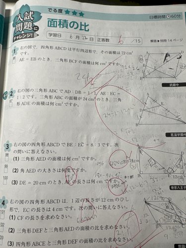 「算数 （2） です これもそうなのですか」の質問画像