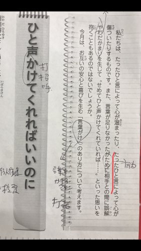 「「言葉が足りなかったがために」にある「〜」の質問画像
