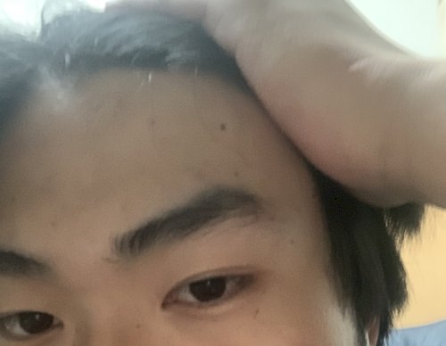 「みたらわかると思うですけどこのつりまゆげ」の質問画像