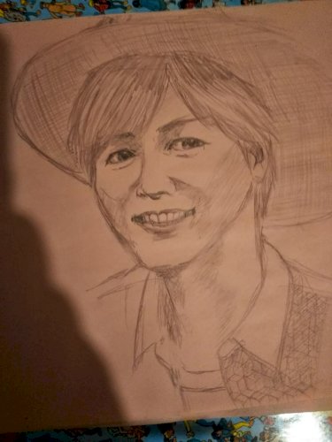 「神谷浩史さんの似顔絵描き直しました 案の」の補足画像2