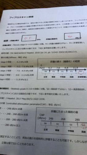 「主人の検査結果です。 これは。。末期でし」の質問画像