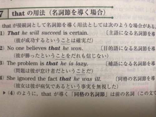 「4番の同格のthatと言うものは接続詞で」の質問画像
