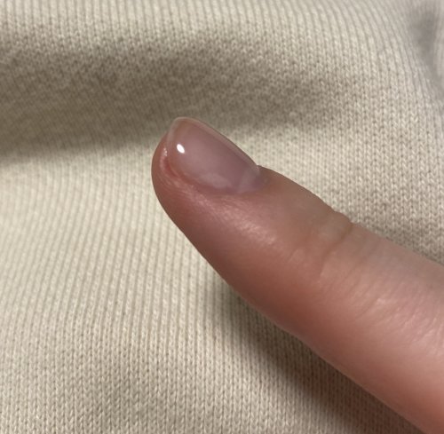 「クリアジェルをしているのですが、根本から」の質問画像