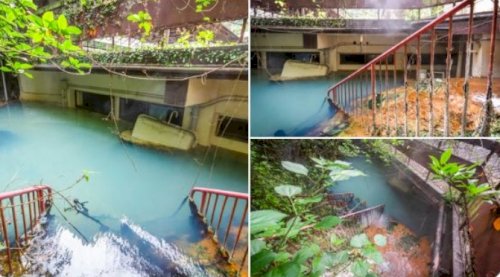 「お世話になります。 こちらの廃墟温泉の場」の質問画像
