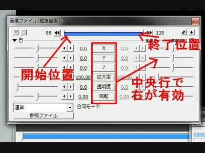 Aviutlで拡大 縮小 Windows Live ムービーメーカーのようにアニメー 画像編集 動画編集 音楽編集 教えて Goo