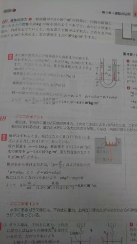 「この問題は大気圧を考えなくていいのですか」の質問画像