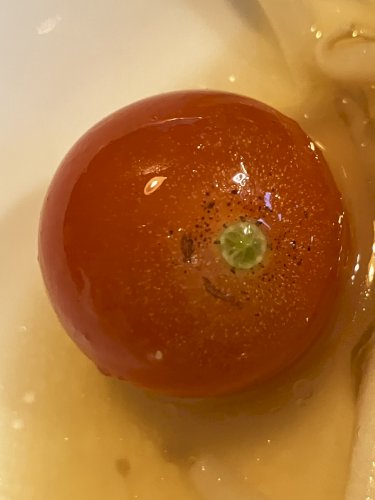 「ミニトマトの下手をとった際、下図のように」の質問画像