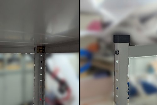 「金属ラックのメーカーが分かりません。」の質問画像