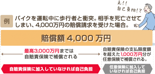 「歩行中に交通事故死した場合」の回答画像4