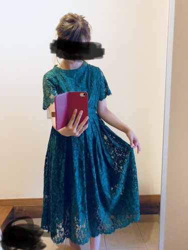 「結婚式お呼ばれドレス」の質問画像