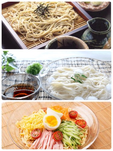 「皆さんはもう、ざるそば、そうめん、冷やし」の質問画像