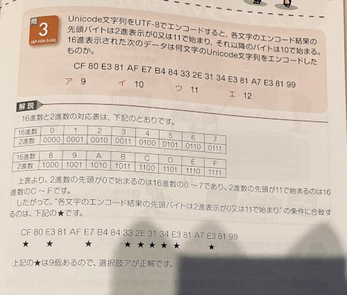 「基本情報技術者試験の参考書からの質問です」の補足画像1