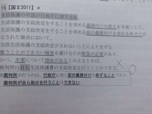 「裁判所が仮の義務付けを命じたとしても、処」の質問画像