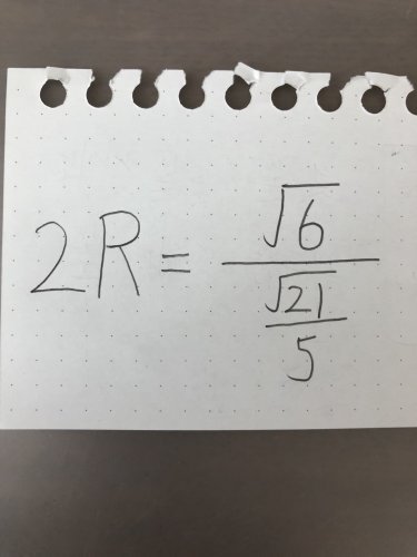 「Rを求め方がわかりません 途中式付きで教」の質問画像