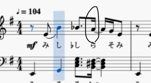 「楽譜アプリで作ってるんですが、この記号っ」の質問画像