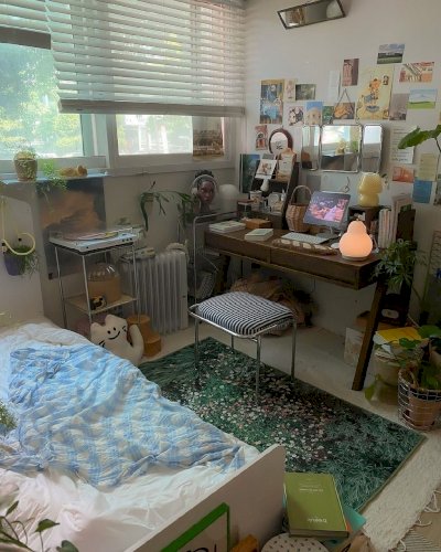 「この写真のように壁にいろんなポスターなど」の質問画像