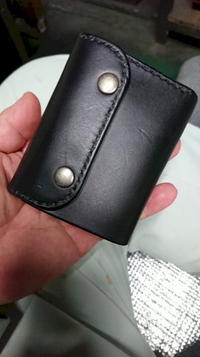 「コンパクトな財布を製作したのですが#1番」の質問画像