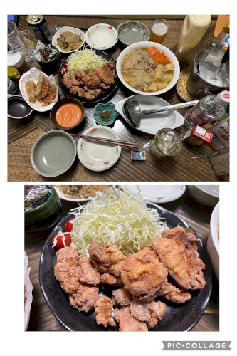 「皆様は鳥の唐揚げは、ご飯のおかずになりま」の質問画像