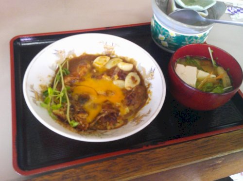 「カレーお好み焼き丼」の補足画像1
