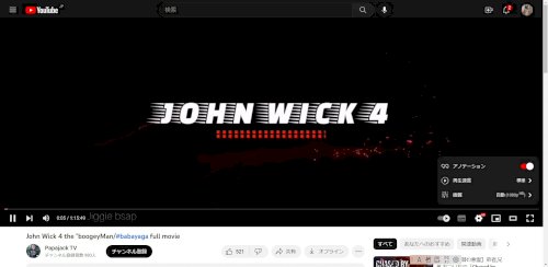 「Win10 Youtubeの動画を開くと」の質問画像