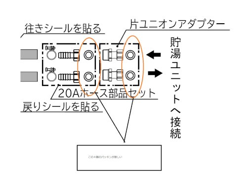 「G1/2×13A のパッキンについて」の質問画像