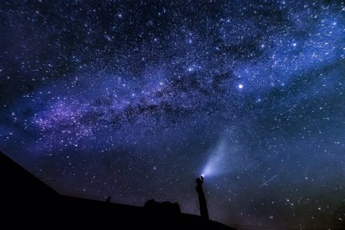 「この星空を見て、どう思いますか」の質問画像