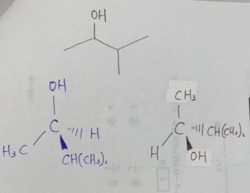 「大学の有機化学について質問です。 キラル」の質問画像