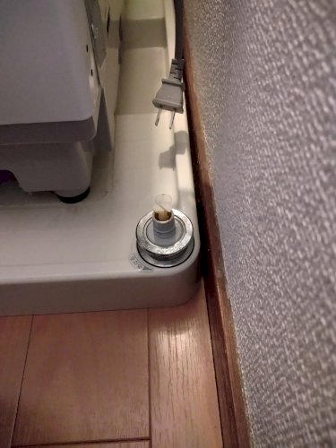 「洗濯機の給水栓が良く分かりません」の質問画像