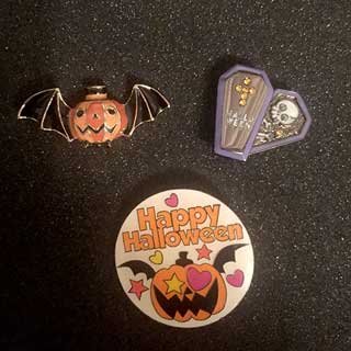 ハロウィンピンバッチ