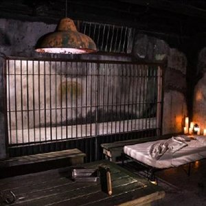 アルカトラズの刑務所を模して作られたアルカトラズ・スイート・アット・ザ・サンフランシスコ・ダンジョン