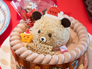 「くまさんのチョコレートケーキ(5号)」
